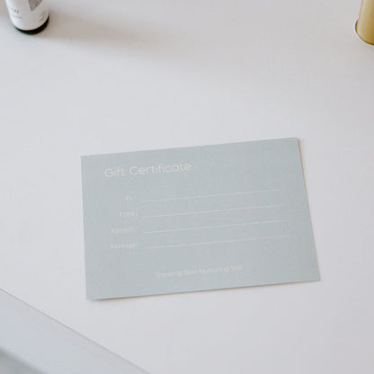 Self Skin Studio Gift Certificate
