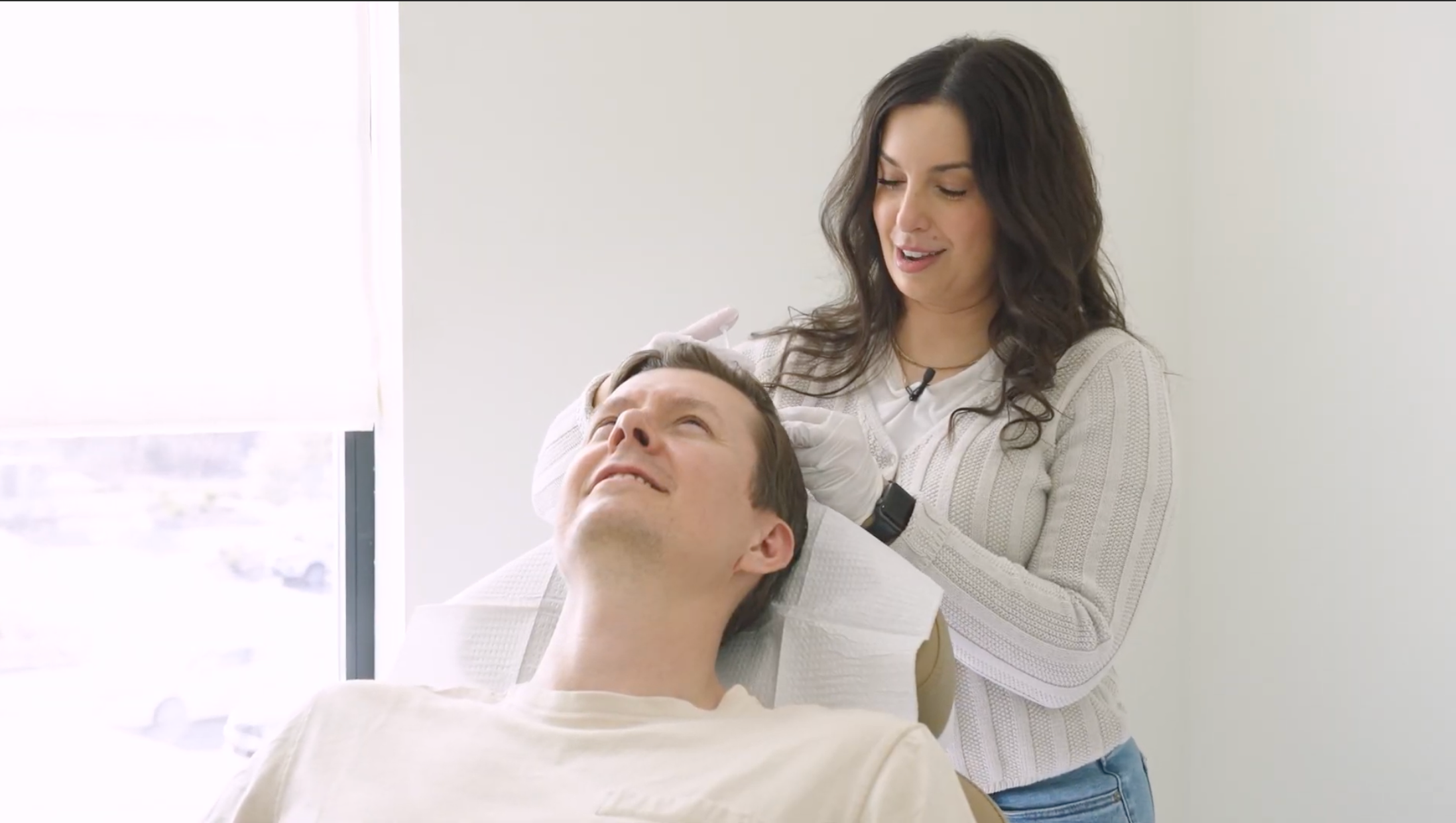 Load video: Best PRP Hair Restoration in Wilmington, NC at Self Skin Studio